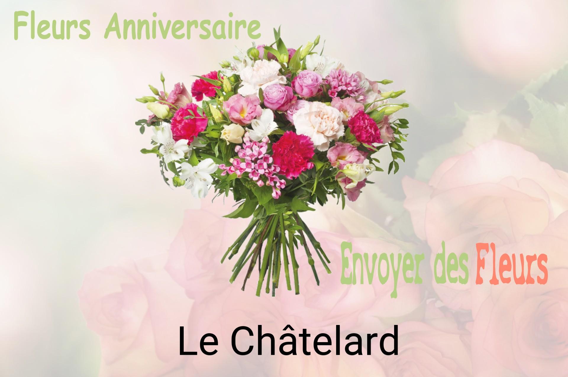 Bouquet de fleurs d’anniversaire livré à Le Châtelard