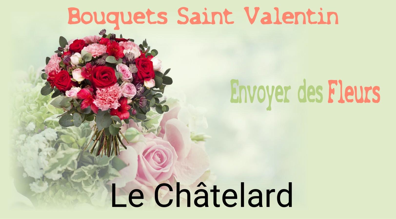 Roses de Saint-Valentin livrées à Le Châtelard